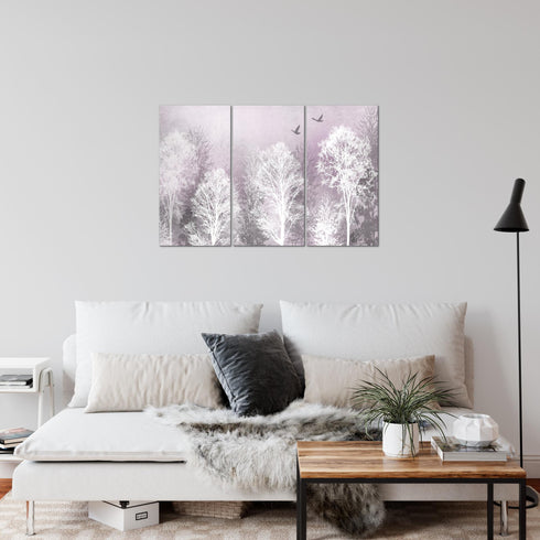 Wandbilder Wohnzimmer XXL Wald Moderne Bilder Abstrakt